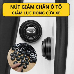 Nút Giảm Chấn Ô Tô Giảm Lực Đóng Cửa Xe Ô Tô Miếng Dán Chống Sốc Bảo Vệ Xe Cao Cấp