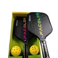 Bộ 2 vợt Pickleball Facolos Sport Series (ExPower Black 14mm). 