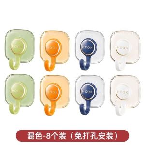 免打孔挂钩粘胶强力承重门后粘钩厨房浴室墙壁墙面无痕书包挂架子yuluoo.my20250305