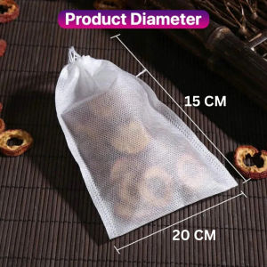 100pcs/pack Tea Filter Bags Food Grade Disposable Non-Woven for Chinese Medicine Foot Bath