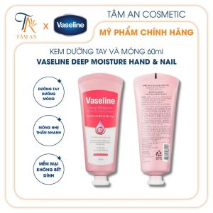 Kem Dưỡng Da Tay Vaseline 60ml – Dưỡng Ẩm Sâu Mềm Mịn Dưỡng Móng Chắc Khỏe Hương Dịu Nhẹ