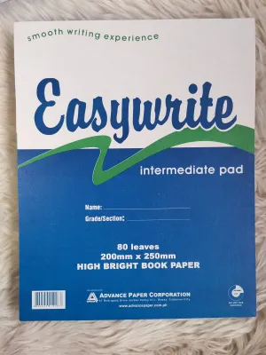 Advance Easywrite Intermediate Pad 80 Leaves (10 Pad)