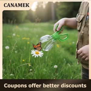 【 CANAMEK 】 Children Insect Discovery Tools Set Outdoor Nature Exploration With Scissors Clip Bug Net Educational Gift