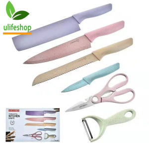 Ulifeshop Pas Kitchen  Set  6pcs Kitchen  Non-slip Easy To Clean Health