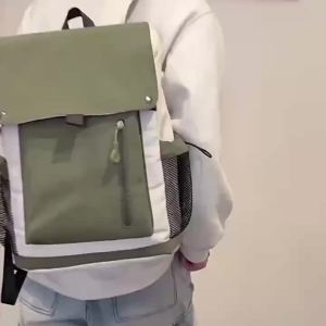 2026 New style casual large-capacity backpack for commuting college students laptop bag high school class travel backpack for men