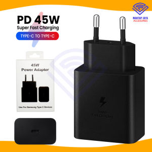 [COD] PD USB C HEAD BATOK KEPALA CHARGER 45W T4510 SUPER FAST CHARGING 5A FOR SAMSUNG A34 A54 A55 S23 S24 ULTRA