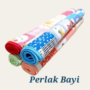 PROMO - Perlak Bayi JUMBO Size 100X70 CM DAN 70 X 60 CM Alas Ompol Perlengkapan Bayi Baru Lahir