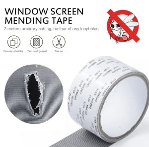 lakban Kawat nyamuk repair Lakban Tambalan Penutup Kawat Nyamuk Berlubang