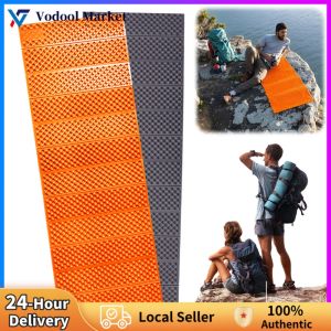 Easy-to-Carry Waterproof Folding Sleeping Pad with Egg Nest Design for Hiking and Camping Trips
