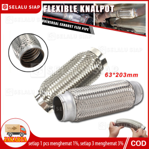 Flexible Knalpot CANTER Bellow knalpot mobil stainless steel Pipa penghubung logam peredam suara