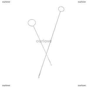 [COD] ourlove DIY โลหะเย็บห่วง Turner Hook สำหรับเปลี่ยนหลอดผ้าสายรัดเข็มขัดแถบ