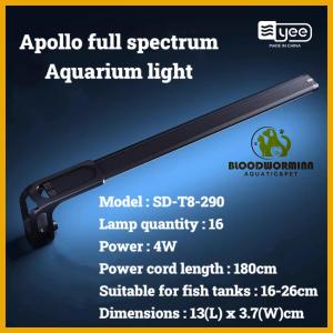 YEE Aquarium Light Waterproof Aquatic Plant Light Aquatic Decor Ikan Lampu Akuarium (READY STOCK)