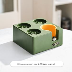 Bincoo bột cà phê Dispenser Cơ Sở Ý Đa Chức Năng thiết bị lưu trữ Bột Phấn phủ dạng nén Nhận Vòng Bộ dụng cụ ăn Cà Phê