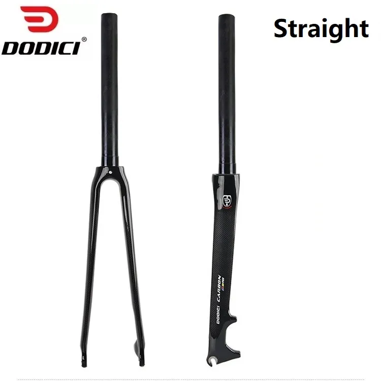 DODICI T800 full carbon fiber road bike Straight /Cone tube fork 700C  x18-25C tube axle 74mm disc brake seat bicycle fork tube