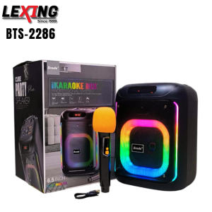 New portable bluetooth speaker with  1 rechargeable speaker BTS-2286 6.5 "inches