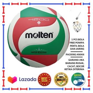 BEST SELLER !! BOLA VOLI IMPOR - BOLA VOLI / BOLA VOLLY / BOLA VOLLEY MOLTEN 4200 ORIGINAL - BOLA PROLIGA - BOLA VOLI ORIGINAL - BOLA MOLTEN ASLI - BOLA VOLI MURAH