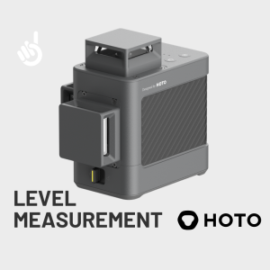 HOTO Laser Level 3x360° Axis - 15m/Side Rechargeable 5200mAh (13hr) IP54 Auto-Correct 3° Remote Control