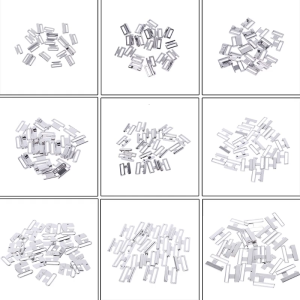 10set Metal Alloy Buckle Bra Swimwear Bikini Clip Closure Hook Sewing Making DIY