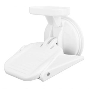 Plastic Foot Pressed Forest Shower Footrest Easy Installation Tool Wide Pedal for Bathroom