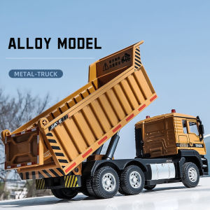 [RUM] Xe Tải Tự Đổ Tỉ Lệ 1:50 Mô Hình Xe Ô Tô Hợp Kim Đồ Chơi Xe Đúc Khuôn Hiệu Ứng Âm Thanh & Ánh Sáng Cho Bé Trai Quà Tặng Sinh Nhật Đồ Chơi Trẻ Em Bộ Sưu Tập Xe Hơi