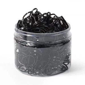 1box Elastic Transparent Rubber Bands Hair Band Ponytail Holder Hair Ties Hairbands Hair Accessories