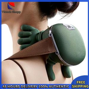 Vktech Wireless Heated Hand Massager for Men Women Rechargeable Bionic Design with Adjustable Heat for Stress Relief and Relaxation