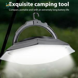 Hanging Solar Tent Lamp Rechargeable Camping Light 3 Light Modes for Outdoor Indoor Home Shed Garden [Ueb Flagship Store]