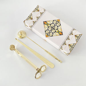 Terapi Pemadam Lilin Gunting 3Pcs/Set / Alat Pemotong Lilin Set / Alat Kop Pemadam Padam Api Lilin Candle Snuffer Extinguisher