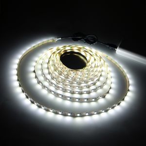 Angelila 5V USB LED Strip Light Flexible 2835 SMD Backlight LED Strips for Christmas Tree Party Bedroom TV Mirror Cabinet Decoration