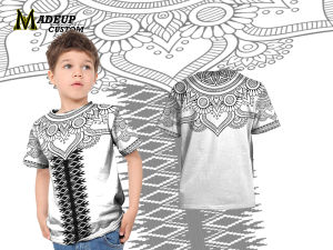 Baju Muslim Pria Jersey Koko Fullprinting Premium Ramadhan / Lebaran ART 4