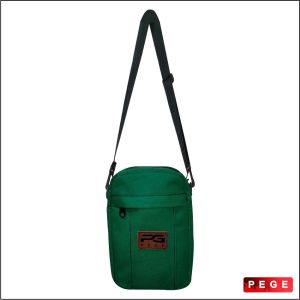 Tas Slingbag Mini Selempang Bahu Pria PEGE Model Korea Polos Bahan Tebal - PG 8910