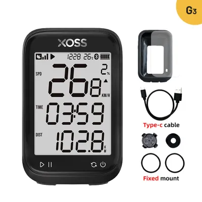 XOSS New G3 GPS G3+ Cycling Computer G Plus Wireless Speedometer Bluetooth Tracker Waterproof Road Bike MTB Bicycle Odometer