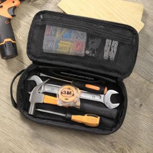 GERDA Small Size Tool Bag Heavy Duty Zipper Handle Tool Pouch Professional Case Organizer System Utility Organizer Case EDC Use