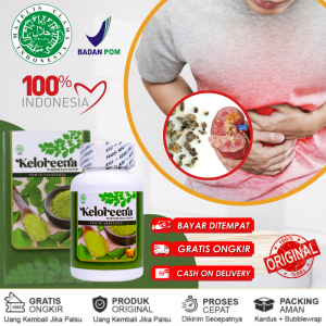Obat Batu Empedu Obat Batu Ginjal Obat Kencing Batu Obat Batu Ginjal Sakit Pinggang Urin Berbusa Bengkak Kronis Bocor - Keloreena Ekstrak Daun Kelor