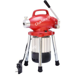 23.5m Automatic Dredge Machine Electric Pipe Dredging Sewer Tools Professional Clear Toilet Blockage Drain Cleaning Machine encryption spring