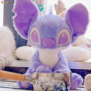 Cartoon Stitch Plush Toy Cute Purple Stuffed Doll Kids Birthday Gift Home Decor Simulation Plush Toy Purple Stitch Doll Cartoon Kids Birthday STITCH Stuff Toy LONG EAR BLUE PINK STITCH Children Kids New Year Beautiful Boy And Girl Girlfriend Valentines