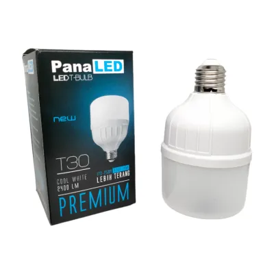 Lampu LED Panaled Premium 30 Watt Bohlam Bulb 30W W cahaya putih Capsule Cool Daylight CDL Non Garansi