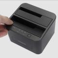 FIDECO YPZ04-S2-U3 USB3.0 DUAL BAY DOCKING FOR 2.5" 3.5" SATA HDD/ SSD MR114 Black (MR114BK). 