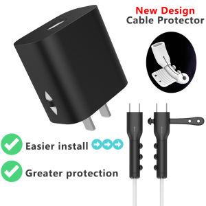 PD 18W 20W สำหรับ Iphone ipad ที่ชาร์จของแท้ตัวป้องกันสายเคเบิลเคสที่ผูก