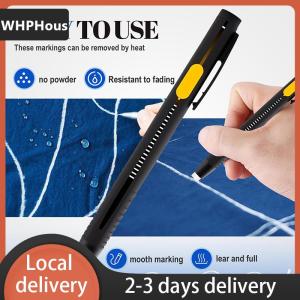 [COD] WHPHous Ship within 24 hours 2 Pens+20 Premium Refills Chalk Pencil Patchwork Disappearing Fabric Marker Pens For DIY Craft Sewing Marking Chalk Sewing Accessories