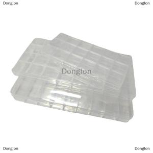 [COD] Donglon 1ชิ้นกล่องใส่เครื่องประดับต่างหูลูกปัดแบบสกรูเคสแบบตะแกรง18 32 36ช่องพลาสติกใสสำหรับจัดเก็บและจัดระเบียบ