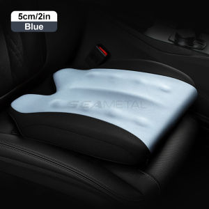 SEAMETAL Car Seat Cushion Breathable Booster Pad Soft Seat Covers