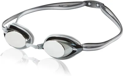 🌟AUTHENTIC🌟 Speedo Jr. Vanquisher 2.0 Mirrored Goggle - Kids Mirrored Performance Swim Goggle