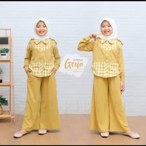 SET AYUBY Baju Anak Perempuan Cantik Murah Mewah Untuk Usia 3 - 12 Tahun Terbaru Termurah Terlaris Kekinian Dan Berkualitas Pembayaran Bisa COD ( Bayar Di Tempat ) Bahan Katun PREMIUM Lembut Tidak Panas Dan Elegan Dipakai