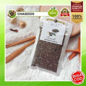 CHIASEED CHIASEEDS MEXICO / BIJI CHIA uk. Sachet 100% ASLI ALAMI ORGANIK ORIGINAL KUALITAS PREMIUM