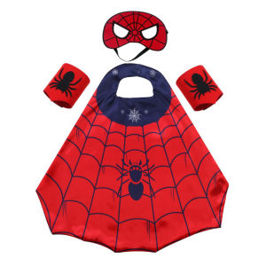 childrens cape and mask set   Halloween performance cosplay Hero costumes are suitable for both boys and girls