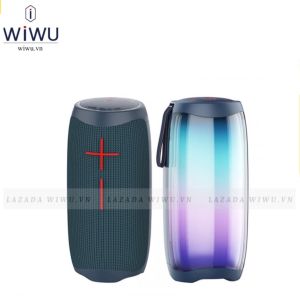 WIWU Thunder P40 - Loa xách tay du lịch Kết nối bluetooth đèn LED đổi mầu . Hàng chính hãng bảo hành 12 tháng