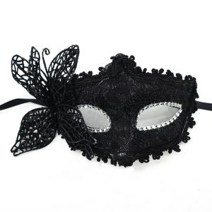 Halloween Party Mask with Holding Stick Evening Prom Masquerade Mask Stage Cosplay Venetian Half Face Masks