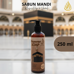 Perlengkapan Mandi Haji Umroh An Nadzhiif Satuan 60 ML Sabun Mandi Travel Sabun Non Parfum Non Alkohol