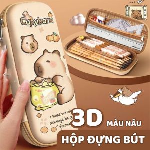 Hộp Đựng Bút Đáng Yêu Cho Bé - Bóp Viết Đẹp Nhiều Ngăn Chất Liệu Chống Thấm Phù Hợp Học Sinh/Sinh Viên